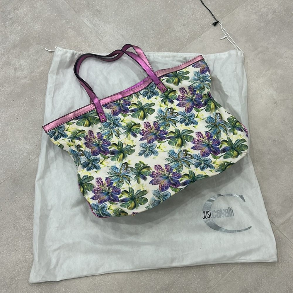 Just Cavalli Avatar Python Shopper Tote - image 8